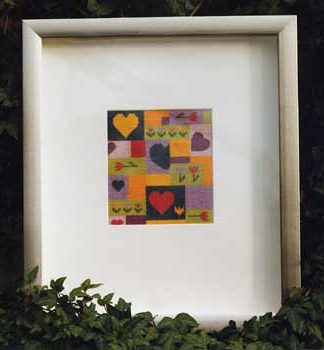 Stickpackung - Herz im Glück