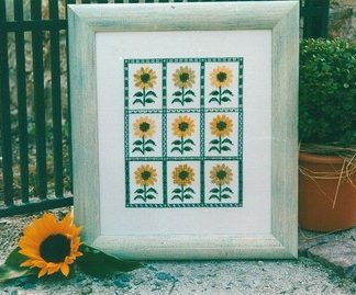 Stickpackung - Sonnenblumen