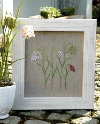 Stickpackung - Schachbrettblume