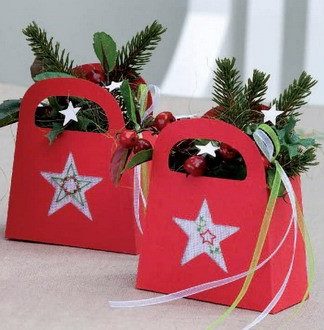 V/334 Papiertasche, rot