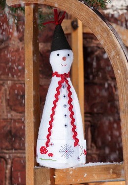 Filzschneemann