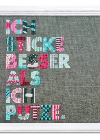 Ich sticke besser ...