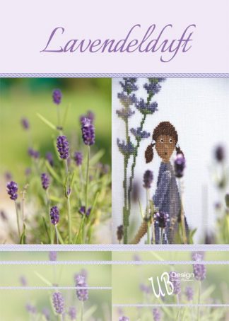 Leaflet - Lavendelduft - Kreuzstichmuster