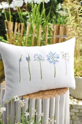 Kissenhülle - Agapanthus
