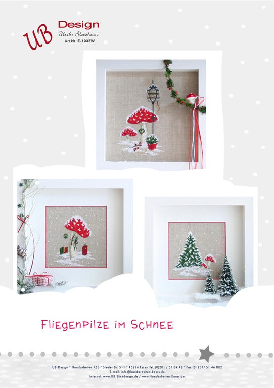 Fliegenpilze im Schnee