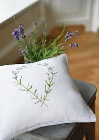 Kissenhülle Lavendel
