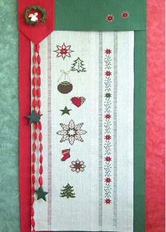 Weihnachtszauberei in grün-rot