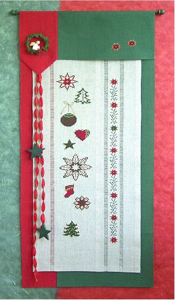 Weihnachtszauberei in grün-rot