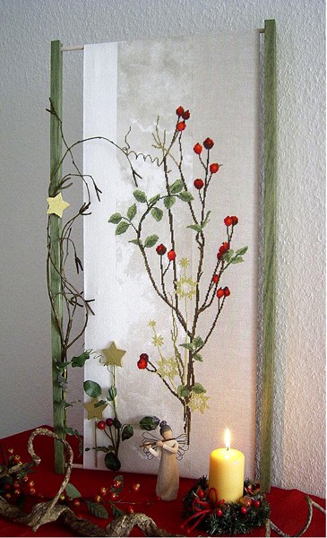 Winterbeerenzweig