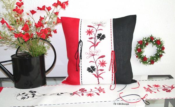 Eine Vase für das Band