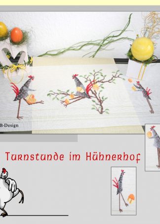 Turnstunde im Hühnerhof