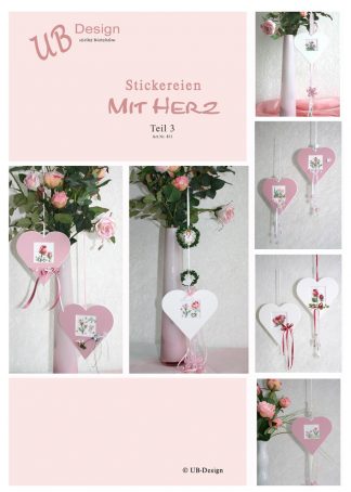 Stickereien "Mit Herz" Teil 3
