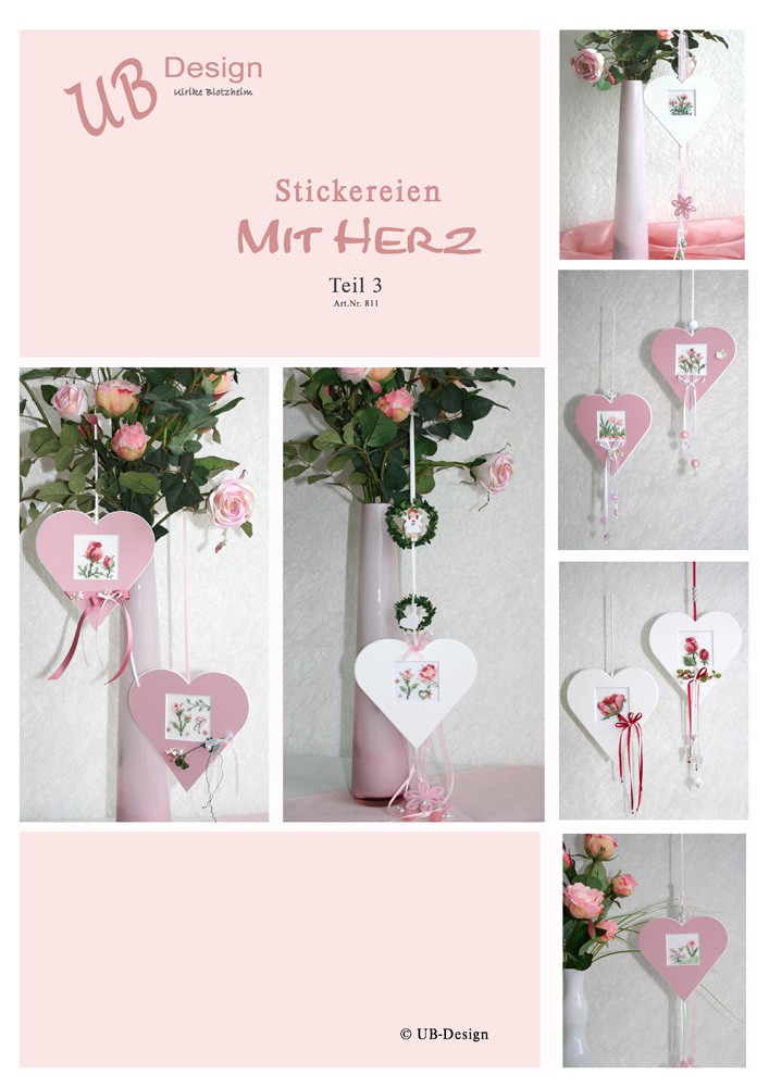 Stickereien "Mit Herz" Teil 3