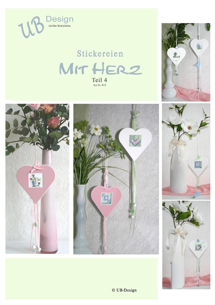 Stickereien "Mit Herz" Teil 4