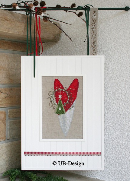 Winterherz ROT-WEISS