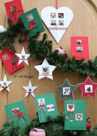 Stickanleitung - Eine Einladung im Advent