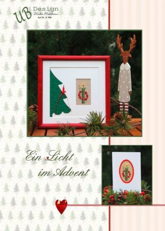 Stickanleitung "Ein Licht im Advent"