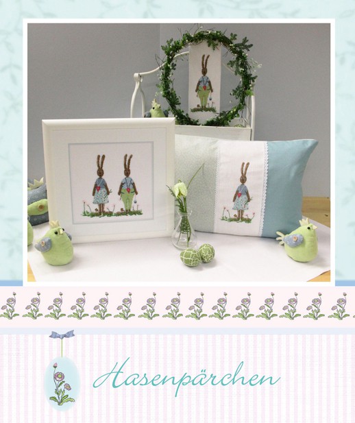 Stickanleitung "Hasenpärchen"