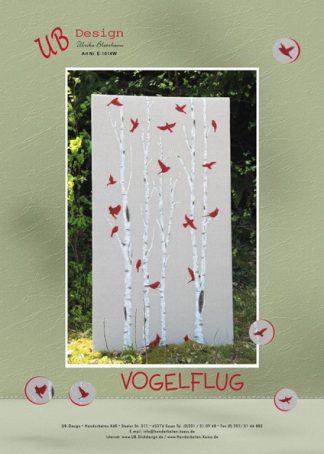 Stickanleitung "Vogelflug"