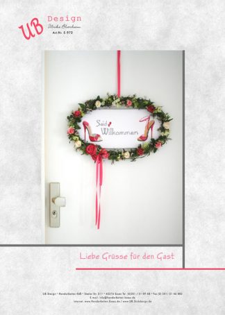 Liebe Grüsse für den Gast
