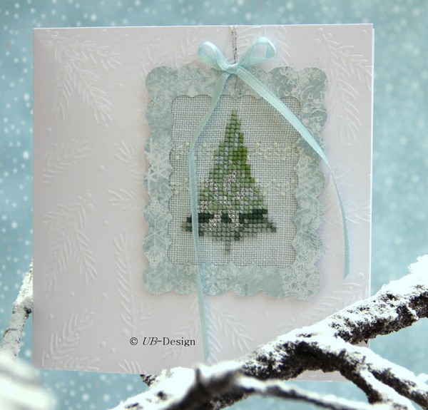 Passepartoutkarte "Tannenbaum"