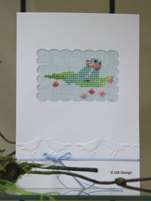 Passepartoutkarte "Frühlingsgefühle"