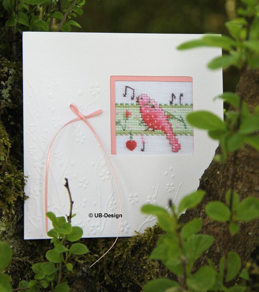 Passepartoutkarte weiß