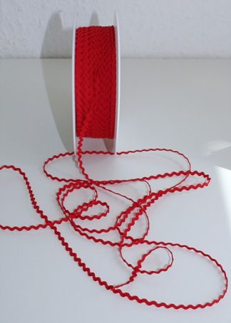 Zackenlitze rot