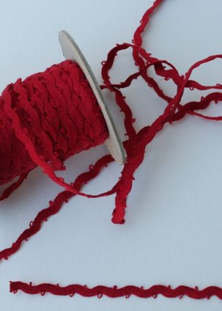 Zackenlitze mit kleinen Schlaufen