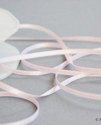 Satinband rose 3 mm