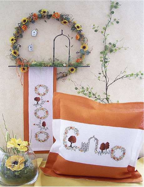 Spaziergang zwischen Blüten und Bäumen