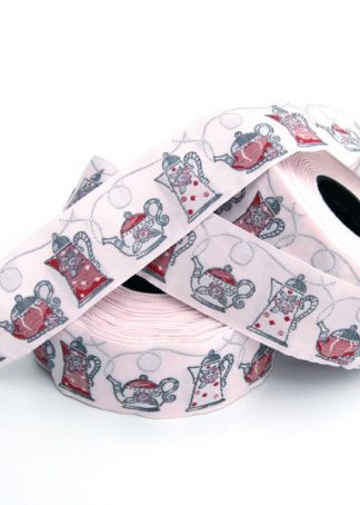 Kannen rosa-rot 3 cm breit