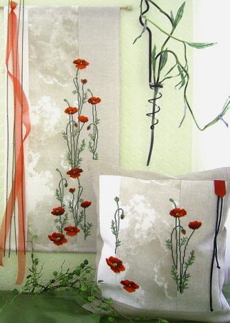 Leuchtender Mohn