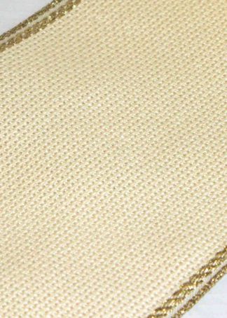 beige-goldener Rand