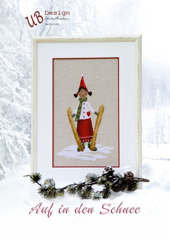 Stickanleitung "Auf in den Schnee"