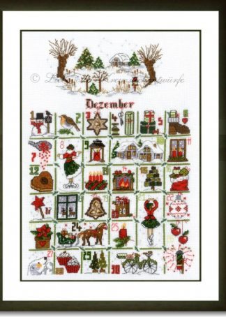 Stickpackung - Kalender Dezember