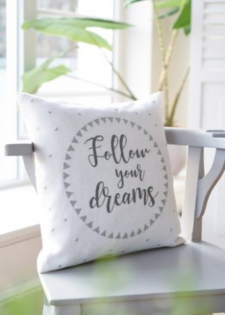 Kissenhülle Follow your dreams