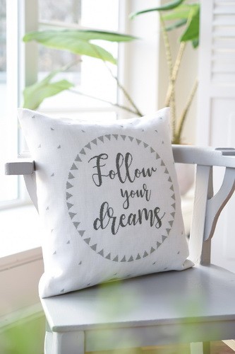 Kissenhülle Follow your dreams