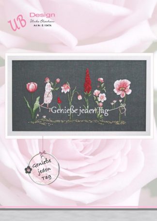 Stickanleitung "Genieße jeden Tag"