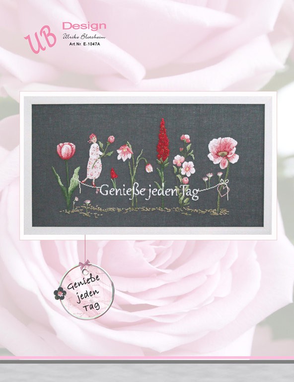 Stickanleitung "Genieße jeden Tag"