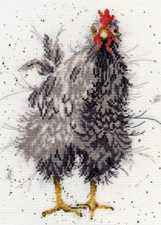 Stickpackung - Curious Hen