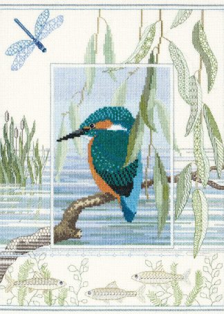 Stickpackung - Wildlife: Kingfisher
