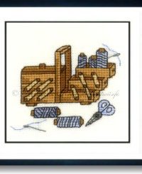Stickpackung - Kleiner Nähkasten