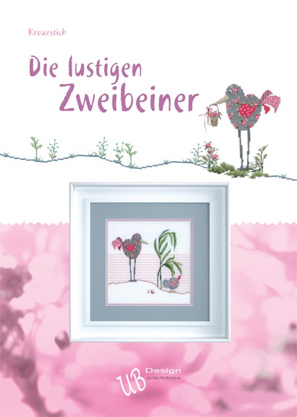 Buch - Die lustigen Zweibeiner - Kreuzstichmuster