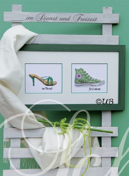 Leaflet - Meine Schuhe - Kreuzstichmuster – Bild 6