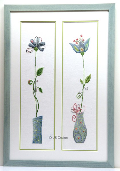 Dreamflowers 2 und 4, Rahmen