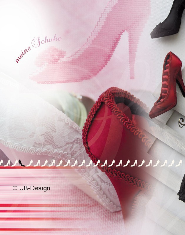 Leaflet - Meine Schuhe - Kreuzstichmuster – Bild 7