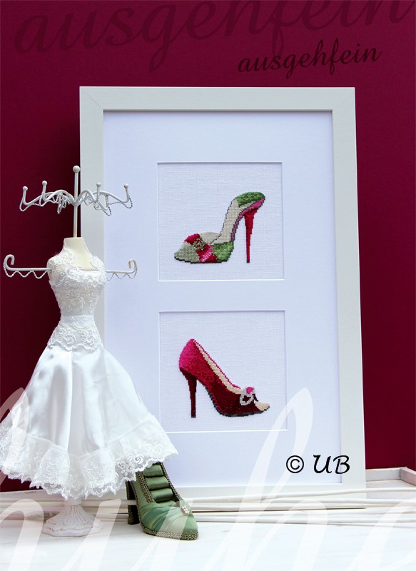 Leaflet - Meine Schuhe - Kreuzstichmuster – Bild 3