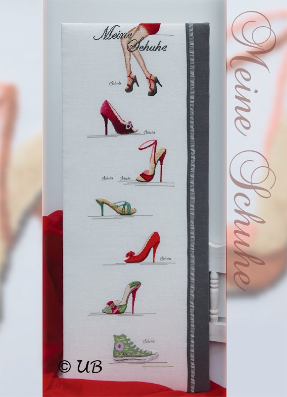 Leaflet - Meine Schuhe - Kreuzstichmuster – Bild 2
