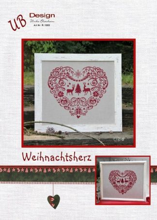 Stickanleitung "Weihnachtsherz"
